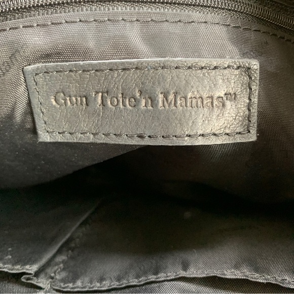 Gun Tote’n Mamas Black Conceal Carry Multimedia Purse Bag - Picture 2 of 16